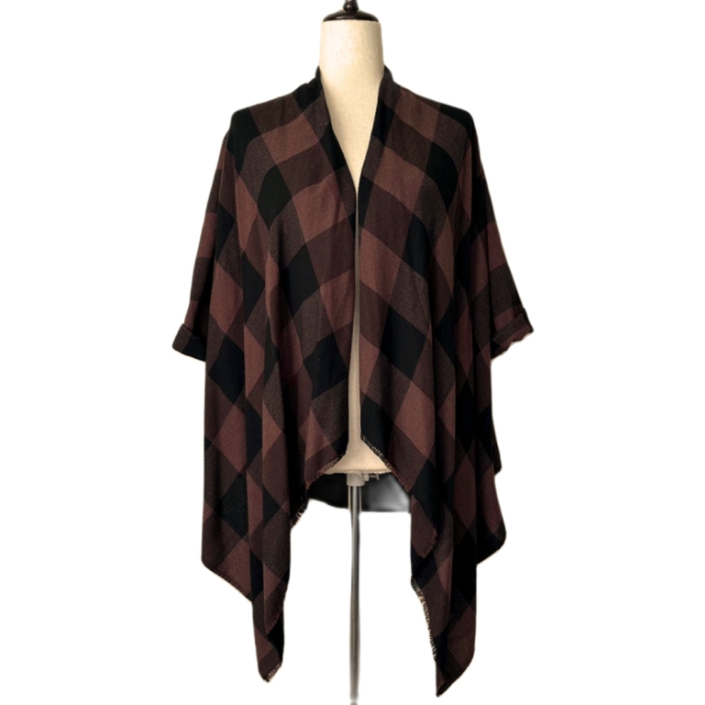 Buffalo Plaid Kimono